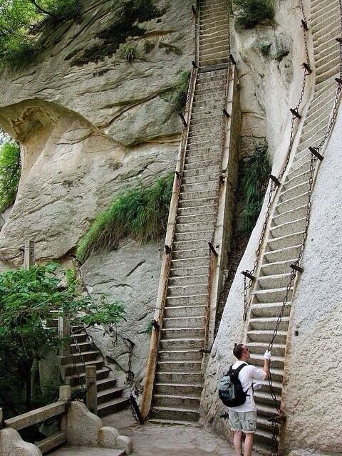 World's scariest stairs: Do you dare climb their steps?